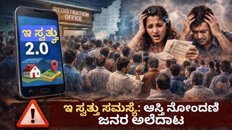 ಇ-ಸ್ವತ್ತು 2.0 ಸಮಸ್ಯೆ ಎಷ್ಟು ಗಂಭೀರ