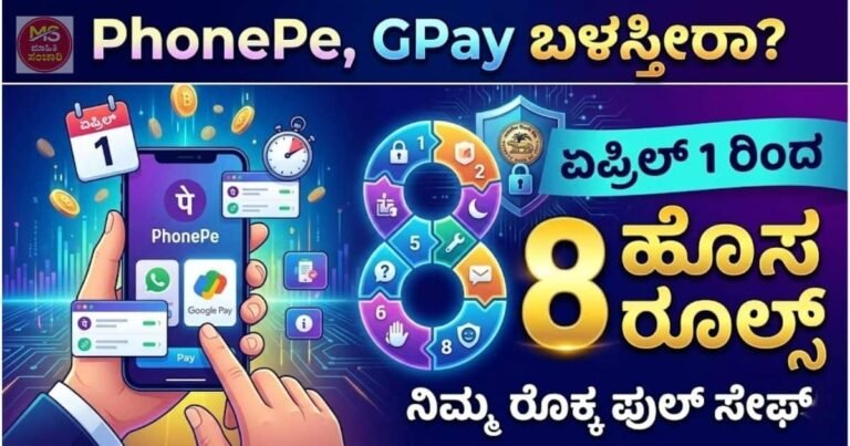 Phonepe Rules: ಗೂಗಲ್‌ಪೇ ಫೋನ್‌ಪೇ ಬಳಸ್ತೀರಾ