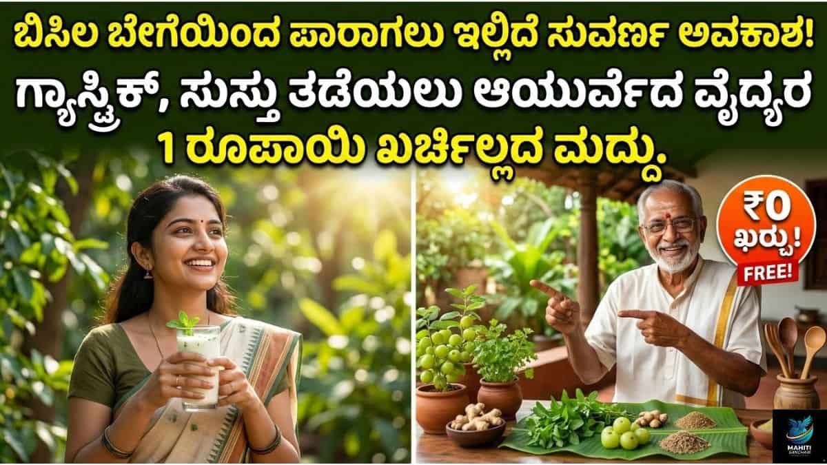 ಉರಿ ಬಿಸಿಲಿಗೆ ಆಯುರ್ವೇದದ ತಂಪು