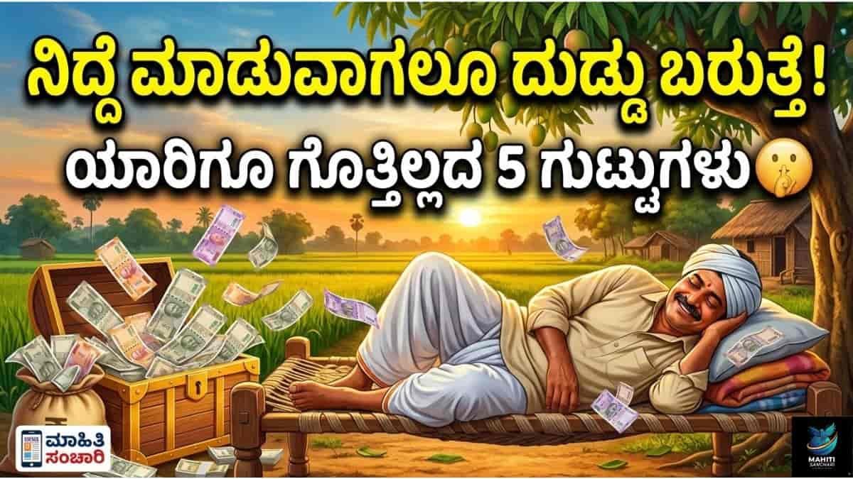 ಕುಳಿತಲ್ಲೇ ಪ್ರತಿ ತಿಂಗಳು ಕೈತುಂಬಾ ಆದಾಯ ತರುವ 5 ದಾರಿಗಳು